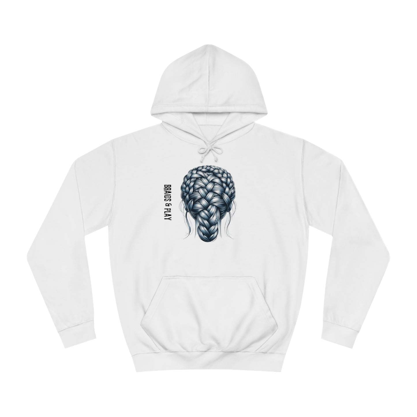 BRAID AND PLAY - Unisex College Hoodie