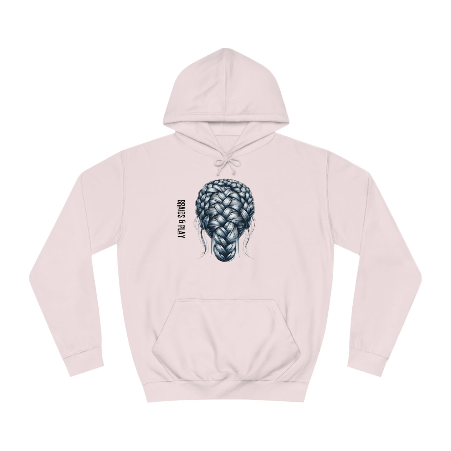 BRAID AND PLAY - Unisex College Hoodie