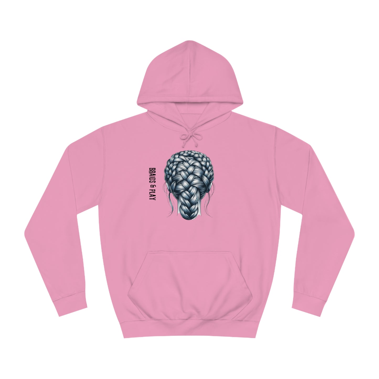 BRAID AND PLAY - Unisex College Hoodie