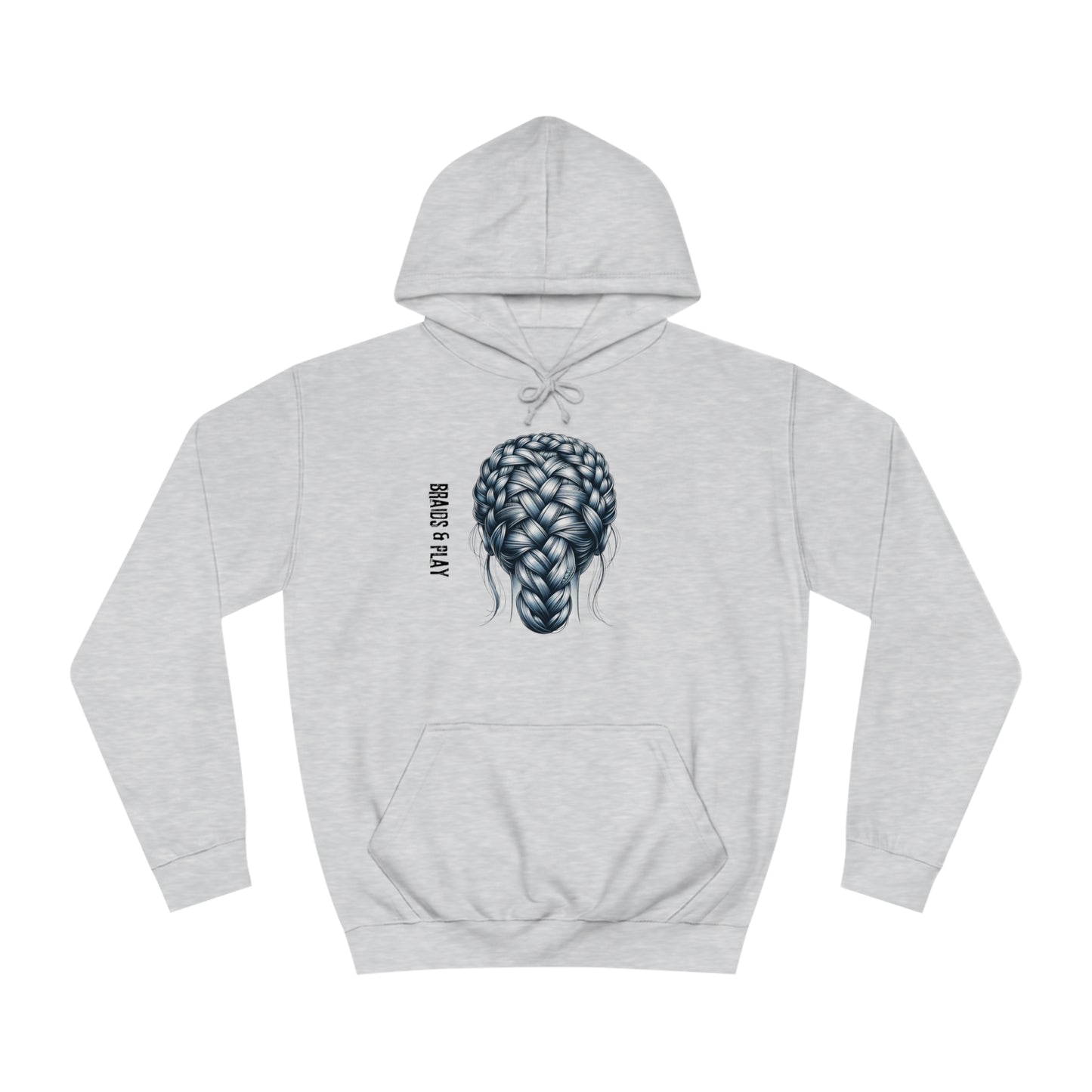 BRAID AND PLAY - Unisex College Hoodie