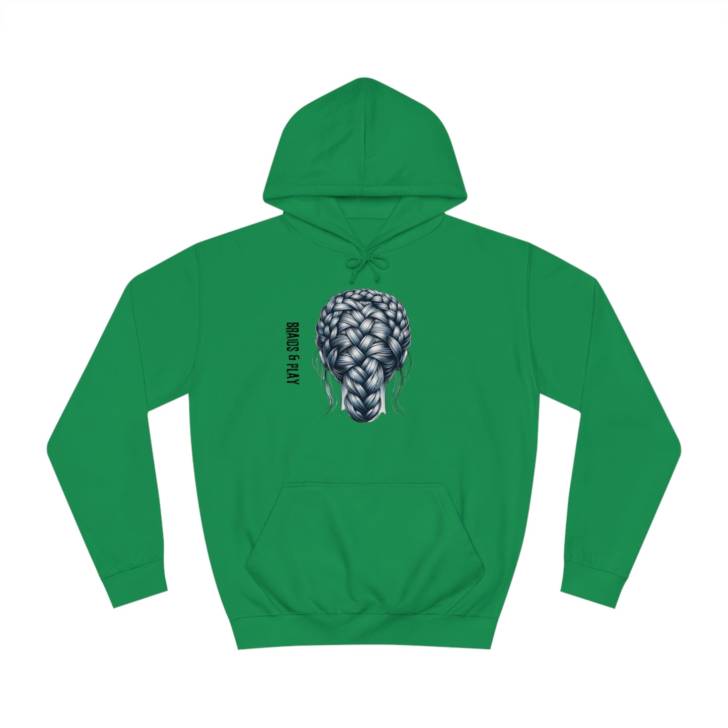 BRAID AND PLAY - Unisex College Hoodie