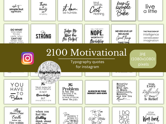 2100 Radiant Motivational Templates: Unlock Modern Design & Uplift Your Instagram Content